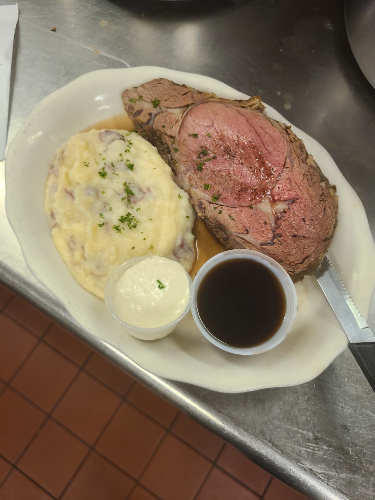 Prime Rib at The Chapter House