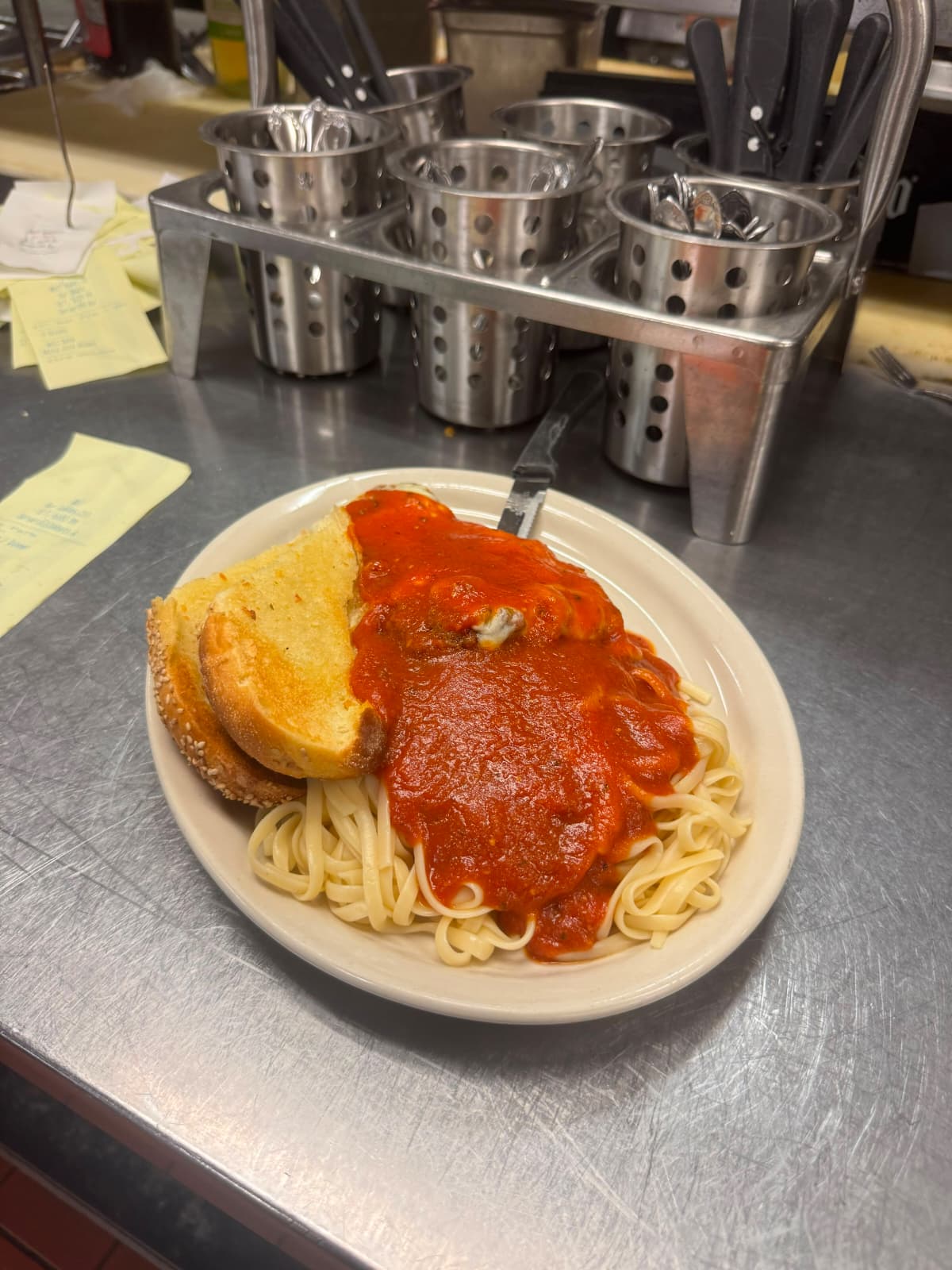 Chicken Parmigiana at The Chapter House