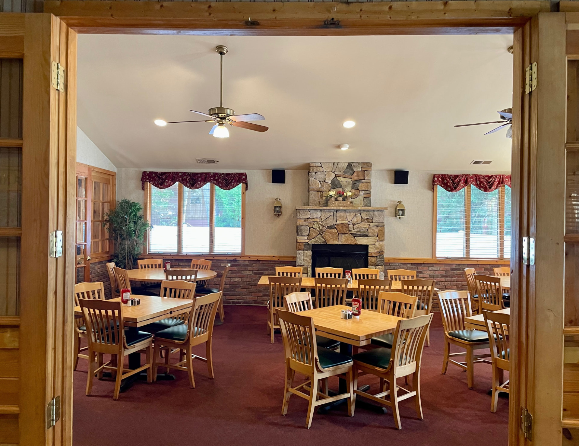 The private dining room at The Chapter House